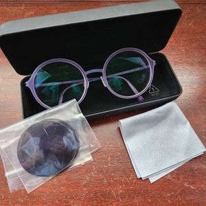 Modo Round Sunglasses/Glasses Style 666 Purple Unisex